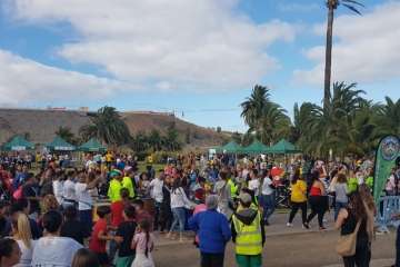 El primer Encuentro Educativo, Lúdico y Deportivo Jinámar en tus manos (Foto TA)